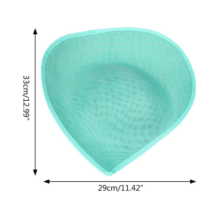 WINDLAND Fascinator Base DIY Saucer Sinamay Hat Base  display picture 3