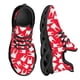 thumbnail image 1 of Zapatos casuales para mujer, zapatillas de dentista, zapatos planos de verano con estampado de dientes, zapatos de malla para mujer, 1 of 6