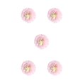 thumbnail image 3 of Electronicheart Paper Flowers Decorations for Wall Handmade Handicraft DIY Embellishment Convenient Artificial Wedding Blossoms Light Pink 25cm 5Set, 3 of 6