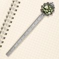 thumbnail image 3 of Daisy Vintage Silver Lace-Edged Bookmark: Gift for Readers and Book Lovers, 3 of 5