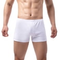 thumbnail image 5 of Sngxgn Mens Boxer Briefs Breathable Underwear for Men(White,XXXXL), 5 of 6