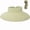 Beige, variant on Womens Roll Up Sun Visor Wide Brim Straw Hat Summer Foldable UV Protection Caps(Pink)