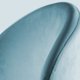 thumbnail image 5 of Sillas Altas Zurich Para Barra de Cocina Banco Desayunador Tapizado con Asiento Suave 2 Piezas Azul Claro, 5 of 6