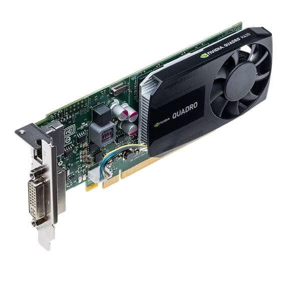 Restored NVIDIA Quadro K620 2GB Low Profile graphics card - DVI and DisplayPort (Refurbished)