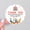 3pcs, variant on Gingerbread Library Bestfriends Designs Trending Sticker