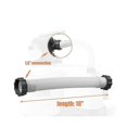 thumbnail image 3 of 2 Pcs Pool Sand Filter Pump Hose 15.8 Inch Pool Pump HoseSalt Water Pump Hoses for Intex Filter Pumps Sand Filters, 3 of 5