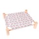 thumbnail image 2 of Hamaca portátil para gatos, cama de salón de madera para mascotas duradera desmontable, cama cuadrada, cómoda cuna lavable, marco elevado colgante Eigraketly EL013383-01, 2 of 4