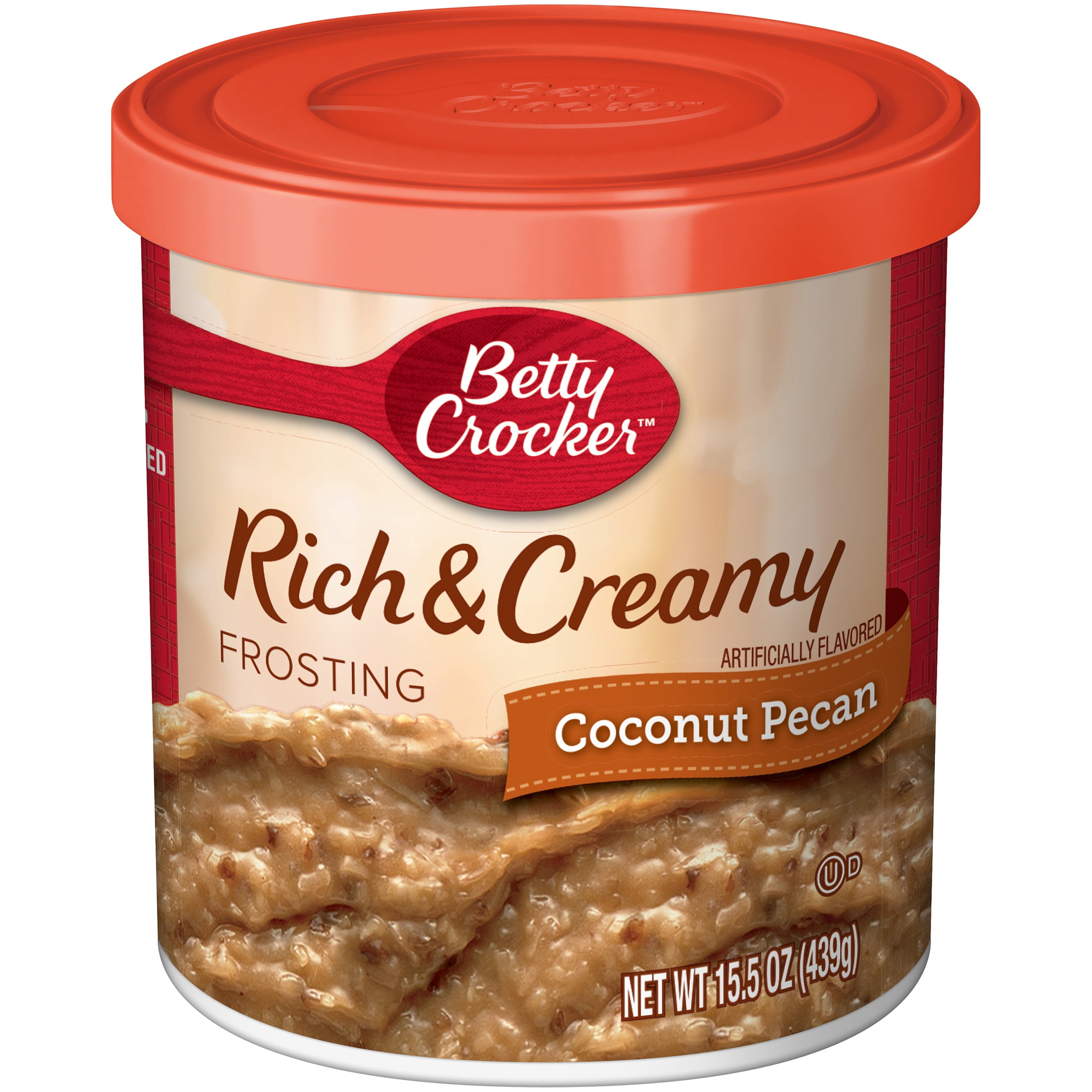 Betty Crocker Rich & Creamy Frosting Coconut Pecan, 15.5 OZ by General Mills Sales, Inc.