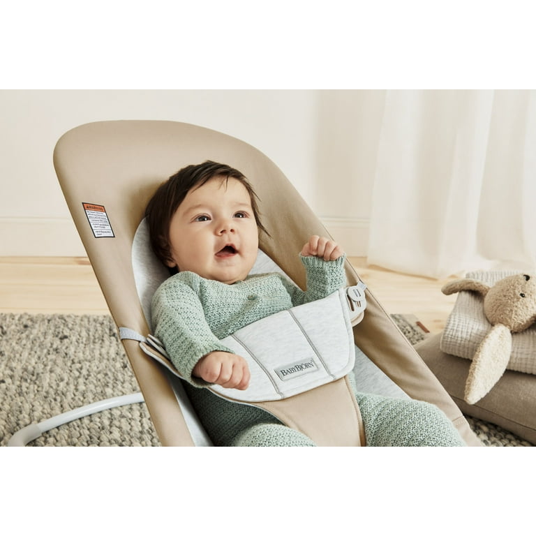 BabyBjorn Bouncy Baby Activity Seat, Beige/Gray, Infant Age