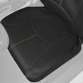 thumbnail image 6 of Motor Trend SpillGuard Waterproof Front and Rear Bench Car Seat Covers, Full Set in Black & Beige - Universal Fit for Auto Truck Van SUV, 6 of 8