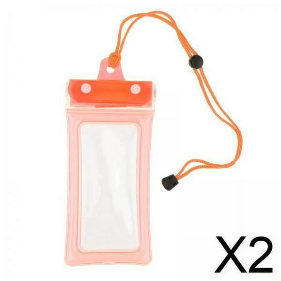 Teléfono Caso Bolsa,Bolsa de teléfono impermeable con pantalla táctil de cordón,Bolsa seca subacuática Bolsa impermeable del teléfono celular,Multipurpose Lanyard Bag para la natación