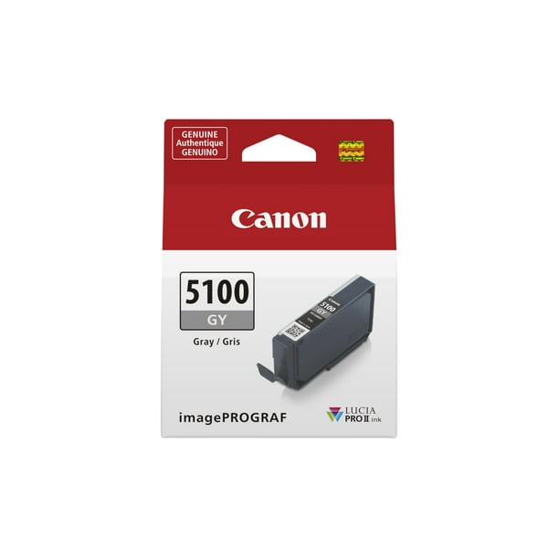 Depósito de tinta Canon PFI-5100 gris genuino para imagePROGRAF PRO-310