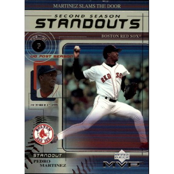 2000 Upper Deck MVP Second Season Standouts #SS1 Pedro Martinez MLB Baseball Trading Card