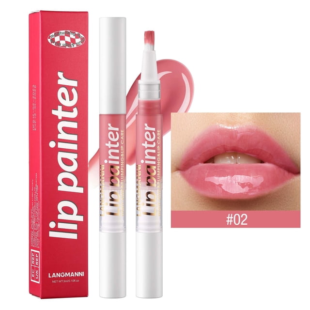 Set de labiales nacarados suavizantes, hidratantes y de larga duración. Colores frescos y elegantes. 3 ml por labial.