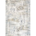 thumbnail image 1 of Dynamic Rugs QU2427050150 2 ft. x 3 ft. 11 in. Quartz 27050 Rectangle Transitional Area Rug - 150 Ivory & Blue, 1 of 1
