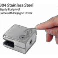 thumbnail image 2 of 2025 16 Pack 304 Stainless Steel Glass Clamps - Adjustable Square Glass Clamps For Stair Balustrades and Handrails, 8-10mm Thick, 2 of 4