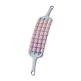 thumbnail image 4 of Rodillo de masaje corporal flexible para relajación muscular, ideal para el hogar y viajes, 46 x 8 cm. Rosa, 4 of 8