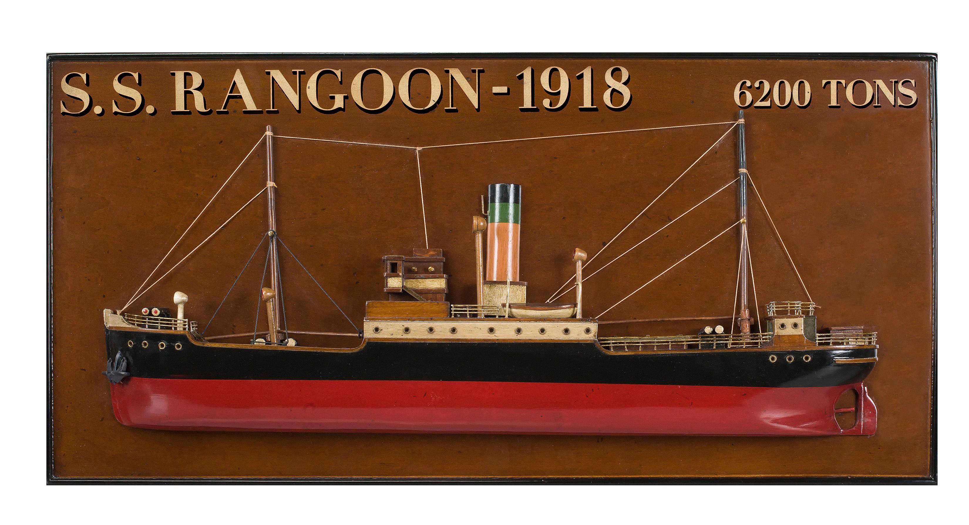 Authentic Models Tramp Steamer 'rangoon'