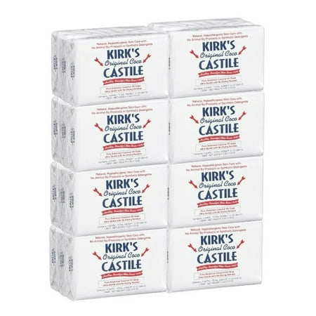 Original Coco Castile Soap - Kirks Original Coco Castile Soap, 24 Bars 1/2 Case