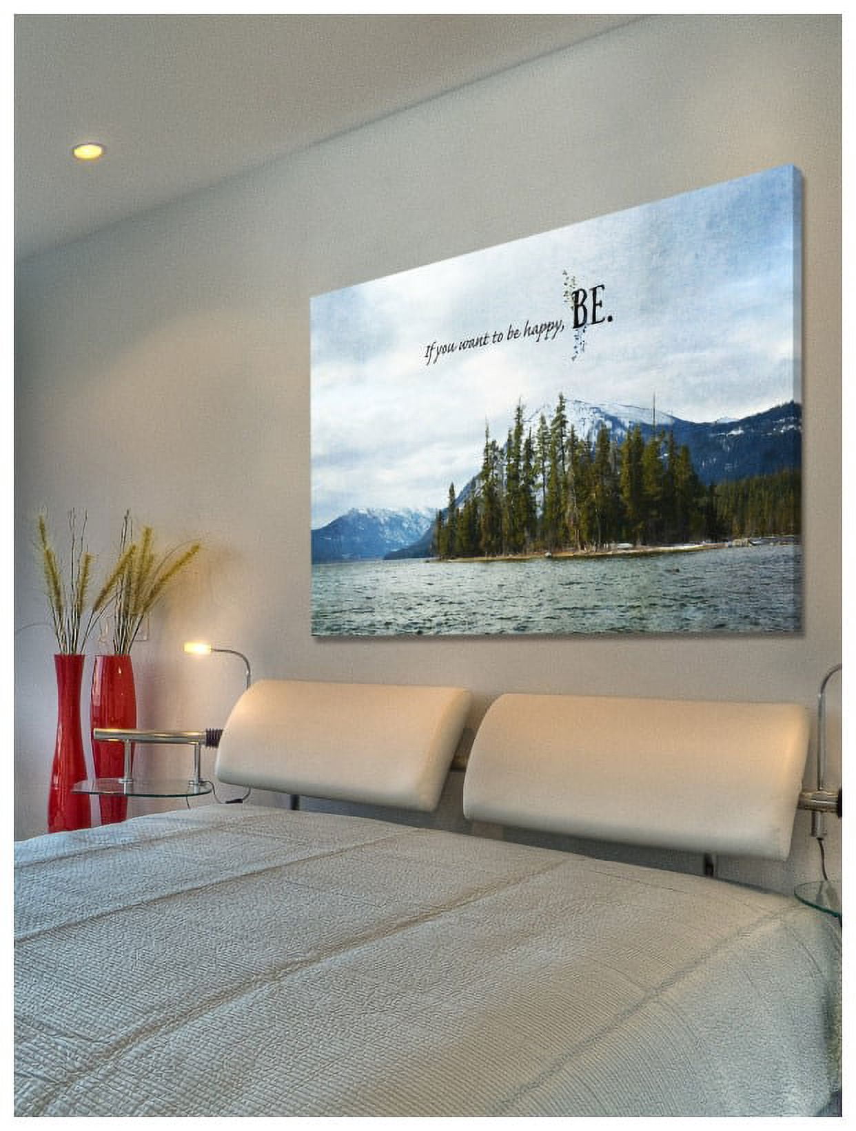 Marmont Hill "Be Text" by Robert Dickinson Painting Print on Canvas