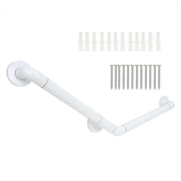 Home Bathroom Handrail, Anti Slip Shower Grab Bar Handle, Stainless Steel Safety Non-Slip Support Handle Grab Bar for Elderly, Handicap Elderly Injury Senior Assist Bath Handle