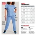 thumbnail image 2 of Dickies EDS Signature Scrubs Top for Women V-Neck 85906, 2 of 8