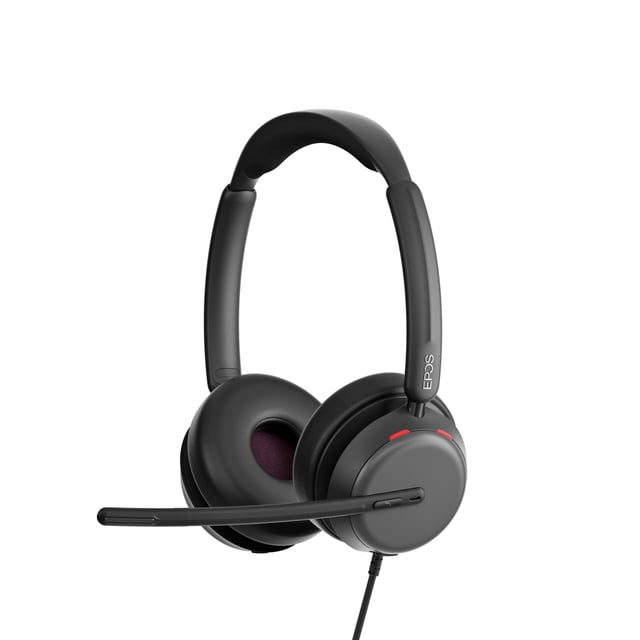 Auriculares EPOS IMPACT 860 ANC con cable de doble cara y Noise Canc.