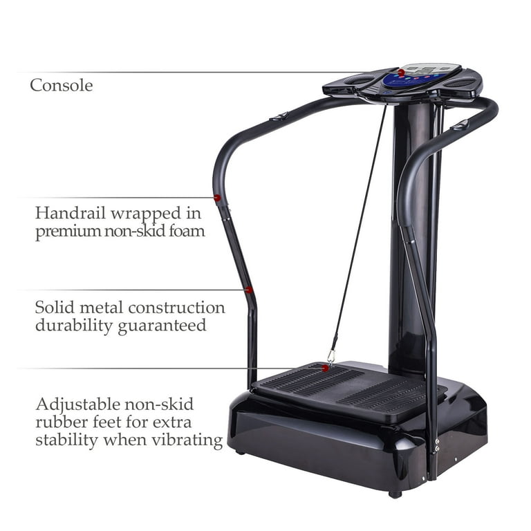HuntersClub 2000W Body Vibration Platform Exercise Machine with