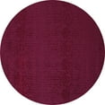thumbnail image 1 of Ahgly Company Indoor Round Abstract Purple Contemporary Area Rugs, 7' Round, 1 of 4