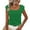 Green, variant on Summer Tops for Teens 2025 Trendy Loose Fitting Short Sleeve Tops for Women Womens T Shirts Solid Tank Tops Tee Shirts New Arrivals