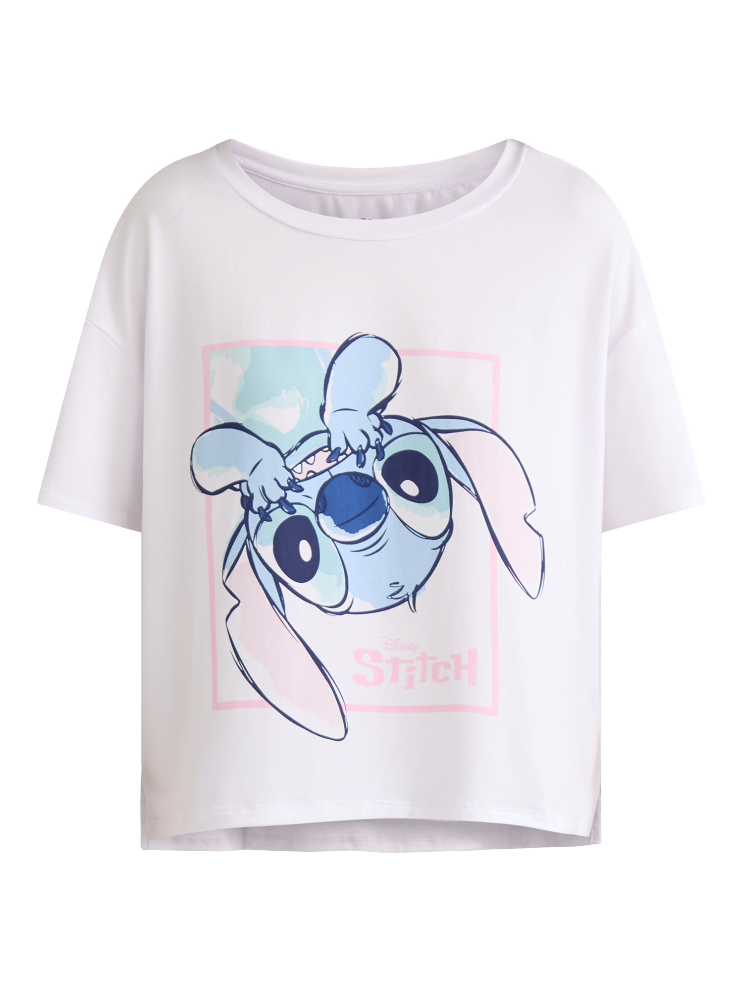 Disney Stitch Women's Sleep Tee with Short Sleeves, Sizes XS-3X ...