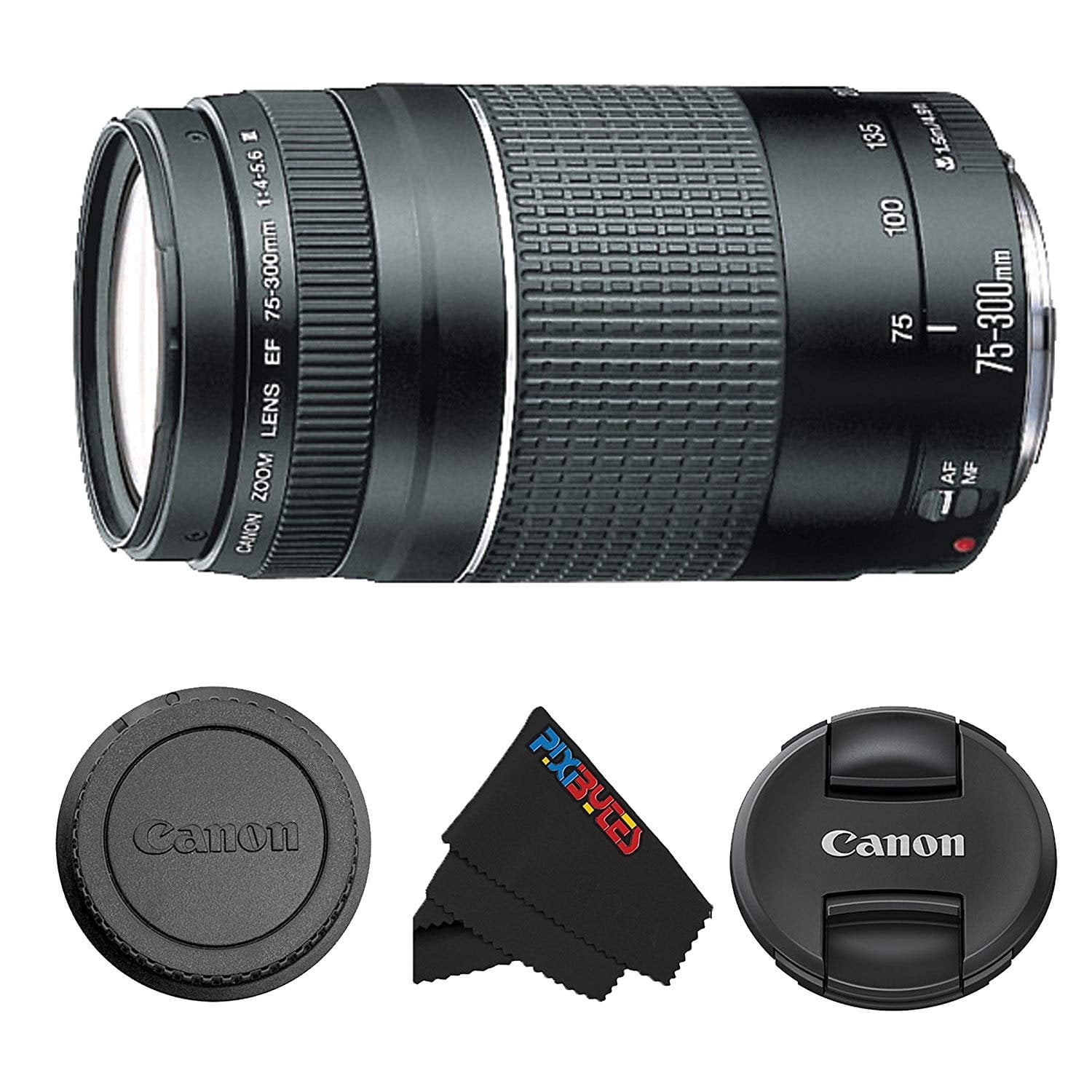 Canon EF 75-300mm F/4-5.6 III Lens - Walmart.com