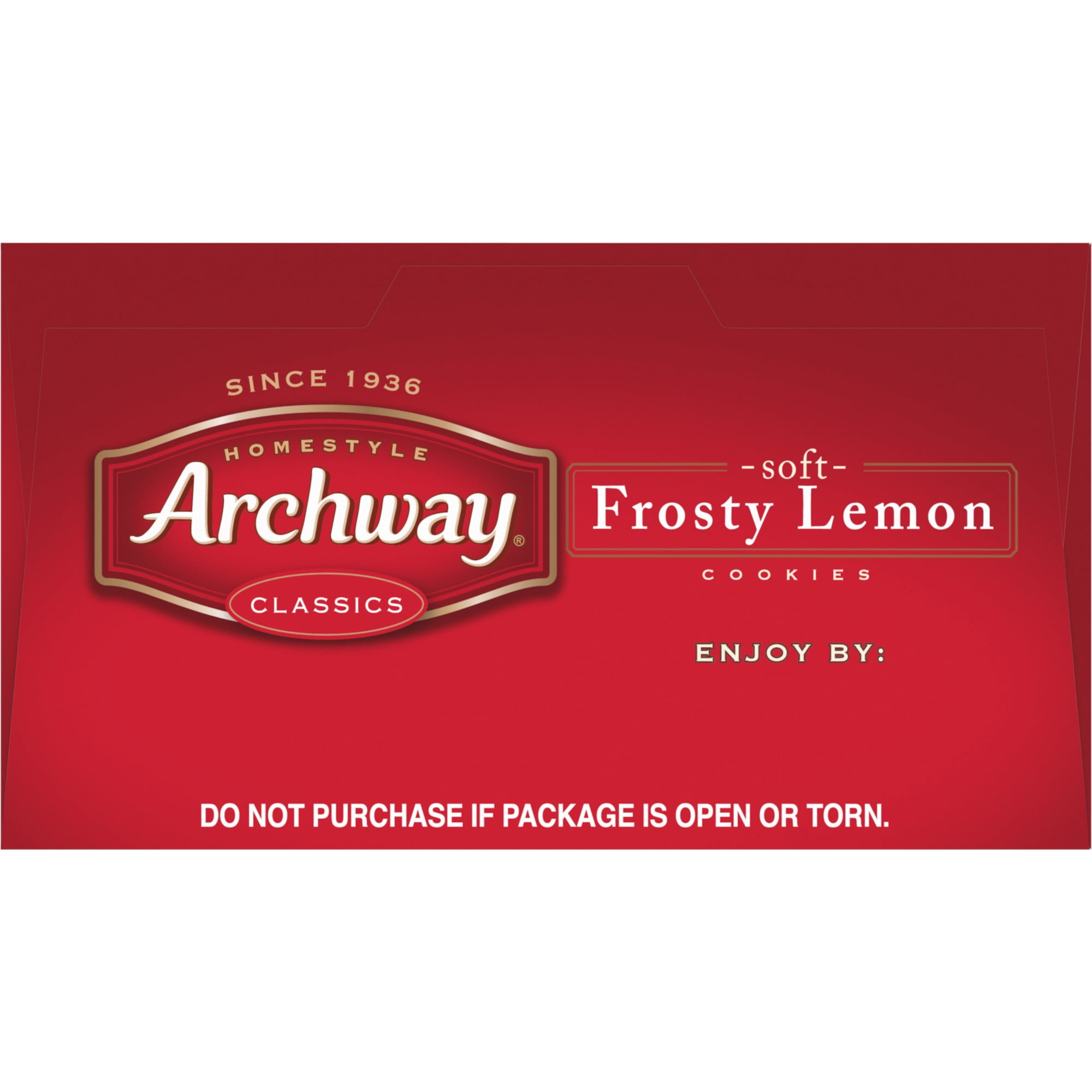 Archway Cookies, Soft Frosty Lemon Cookies, 9.25 oz