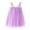 Purple, variant on Fsqjgq Baby Girl Clothes Easter Dresses for Girls 10-17 Summer Girls Outfits Purple Toddler Girls Sleeveless Tulle Holiday Party Dress Dance Party Princess Dresses Clothes 130