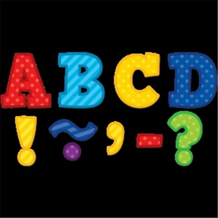 Playful Patterns Bold Block 3 in. Magnetic Letters