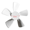 thumbnail image 2 of 10PCS BBQ Grill Hopper Fuel Fan Blower Fan Blade, 2 of 5