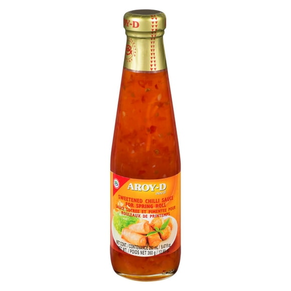 Aroy-D Sweetened Chili Sauce for Spring Roll, 280 mL