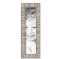 thumbnail image 2 of ArtToFrames 4" x 16" Vintage Code White Crackle Picture Frame, 4x16 inch Silver Wood Poster Frame (WOM-5250),  Pack, 2 of 7