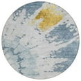 thumbnail image 2 of Addison Rugs Chantille Indoor/Outdoor Transitional Spiral Blue Washable Round Rug, 8' x 8', 2 of 6