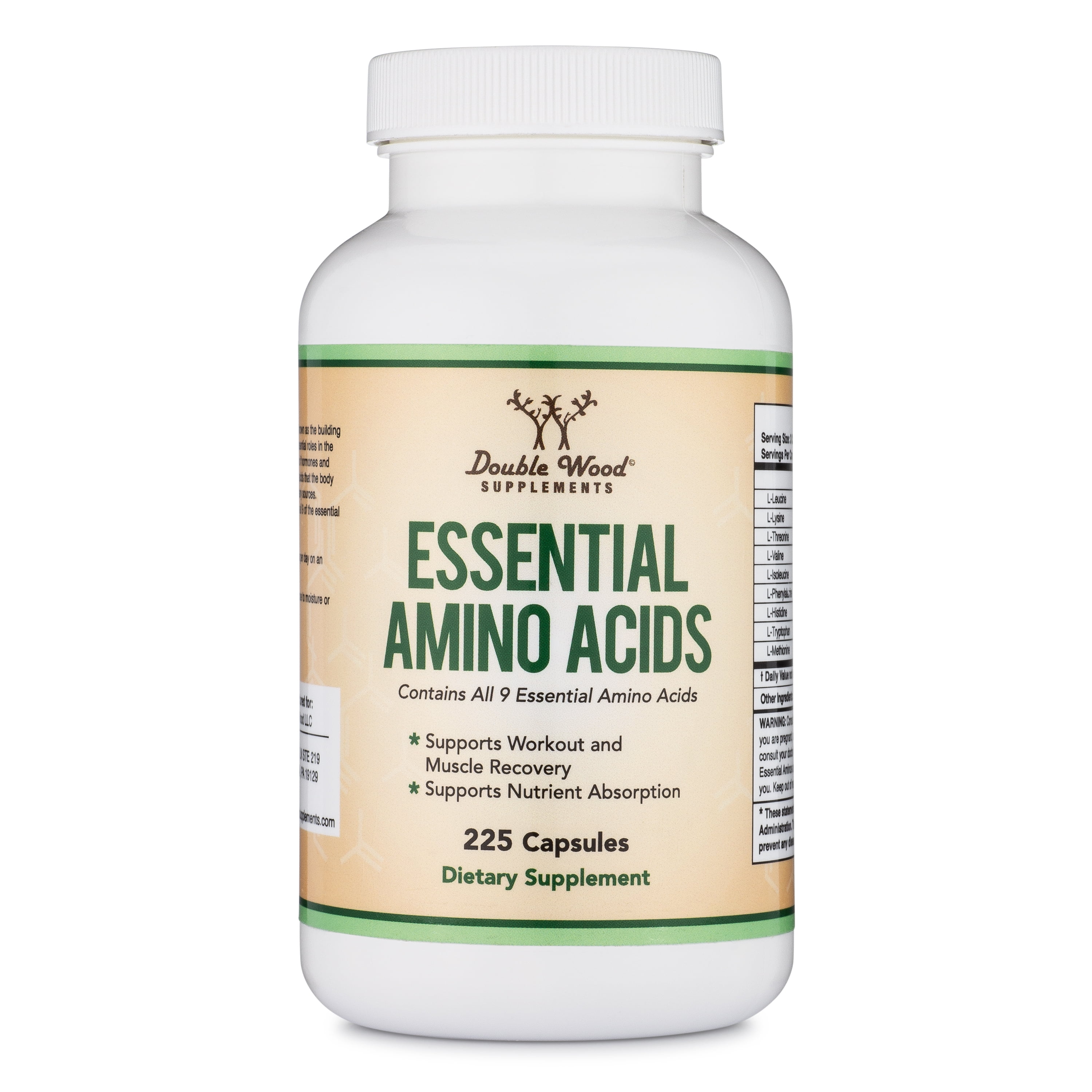 Essential Amino Acids 1 Gram Per Serving Powder Blend of All 9