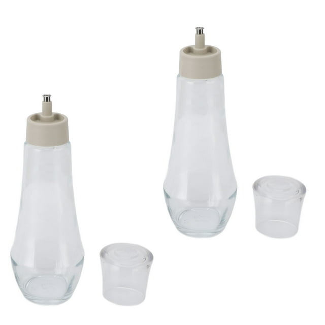 Dispensador De Enjuague Bucal Vidrio Acero Inoxidable, Recargable Multifuncional, Decantador Con Taza Elegante Para Baño, Cocina, 2 Uds.