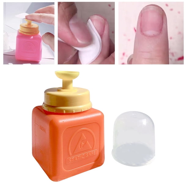 Dispensadores de Herramientas de Herramienta recargable de un toque Removedor de botellas profesion para removedor de de uñas - Naranja Salvador Dispensadores de alcohol