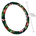 thumbnail image 4 of Christmas 14.5 Inch Printing PVC Leather Steering Wheel Cover Auto Accessories, 4 of 6