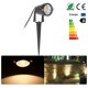 thumbnail image 5 of Wosthever Luz LED COB para jardín, 5W, lámpara de césped con pinchos para exteriores, decoración de bombillas de luz nocturna, focos de Iluminación y accesorios Blanco cálido/Espiga, 5 of 5