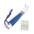thumbnail image 4 of Siruishop Boat Cover Snap Release Tool with Non Slip Grip Boat Canvas Remove Tool with Rope Floats Boaters Accessories for Tents Canvas Blue with Screws, 4 of 8