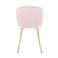 thumbnail image 2 of Plata Import Lotus Chair in Pink, 2 of 4