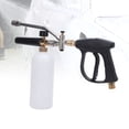 thumbnail image 1 of Rociador de Jabón, Mejore la Eficiencia de Limpieza 4000 psi fuma multurvo multura blaster 1l capacidad portátil con 2 interfaz de conector para el hogar para motocleta para el, 1 of 7