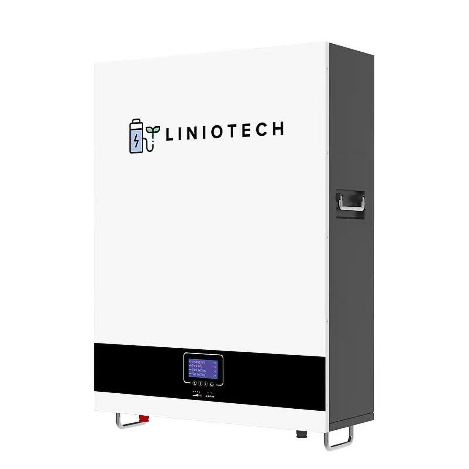LINIOTECH 20 KWh 48V 400Ah LiFePO4 Lithium Battery Solar Power Wall Energy Storage