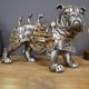 thumbnail image 4 of Resina mecánica Punk perro estatua artesanía Steampunks Animal escultura arte decoración (A) Likrtyny Libre de BPA, 4 of 6