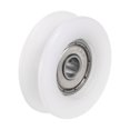 thumbnail image 3 of U Type Groove Pulley Nylon Coated Roller Bearing 5x28x9mm U Groove Guide Wheel for Doors Window, 3 of 5